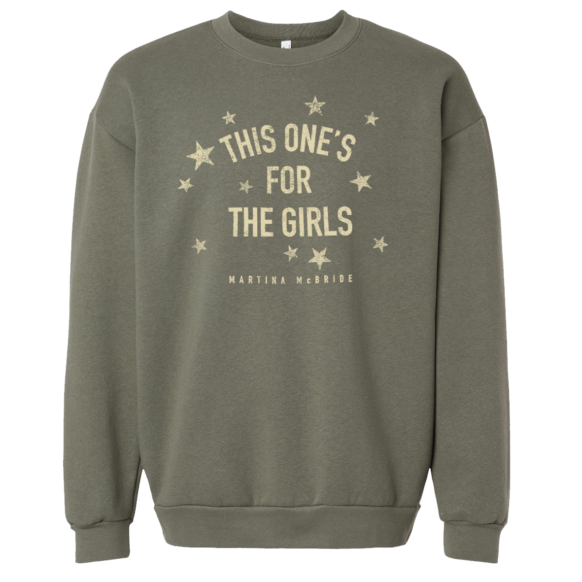 Girls discount crew sweatshirt