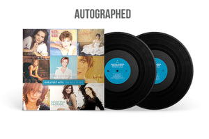 AUTOGRAPHED MARTINA McBRIDE - GREATEST HITS: THE RCA YEARS - VINYL